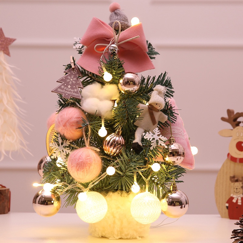 Cây Thông Noel Mini 60Cm Để Bàn Trang Trí