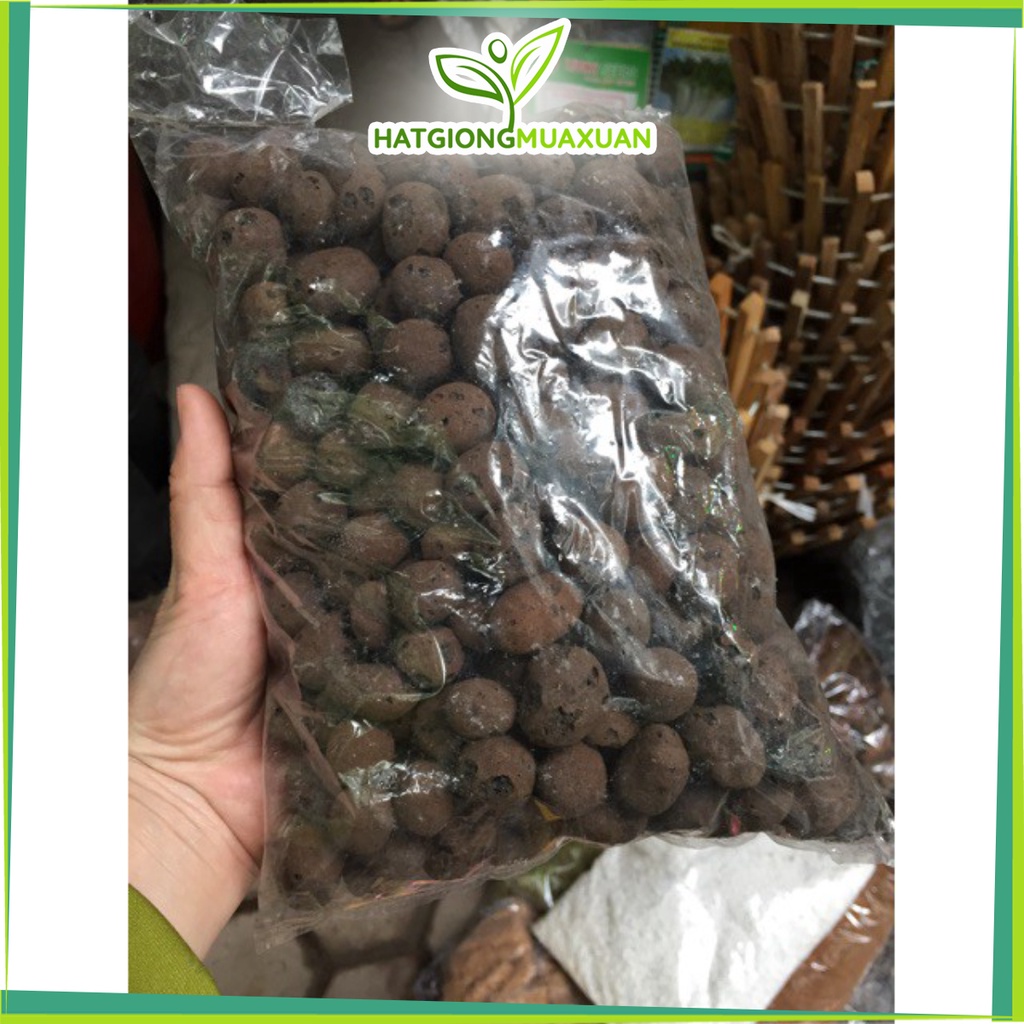 [SIEURE] Sỏi nhẹ trồng lan gói nhỏ hàng đẹp, phân phối chuyên nghiệp (500gr)