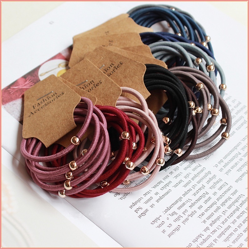 Dây Buộc Tóc Cao Su Phong Cách Mori Đơn Giản Mẫu Mới 2022