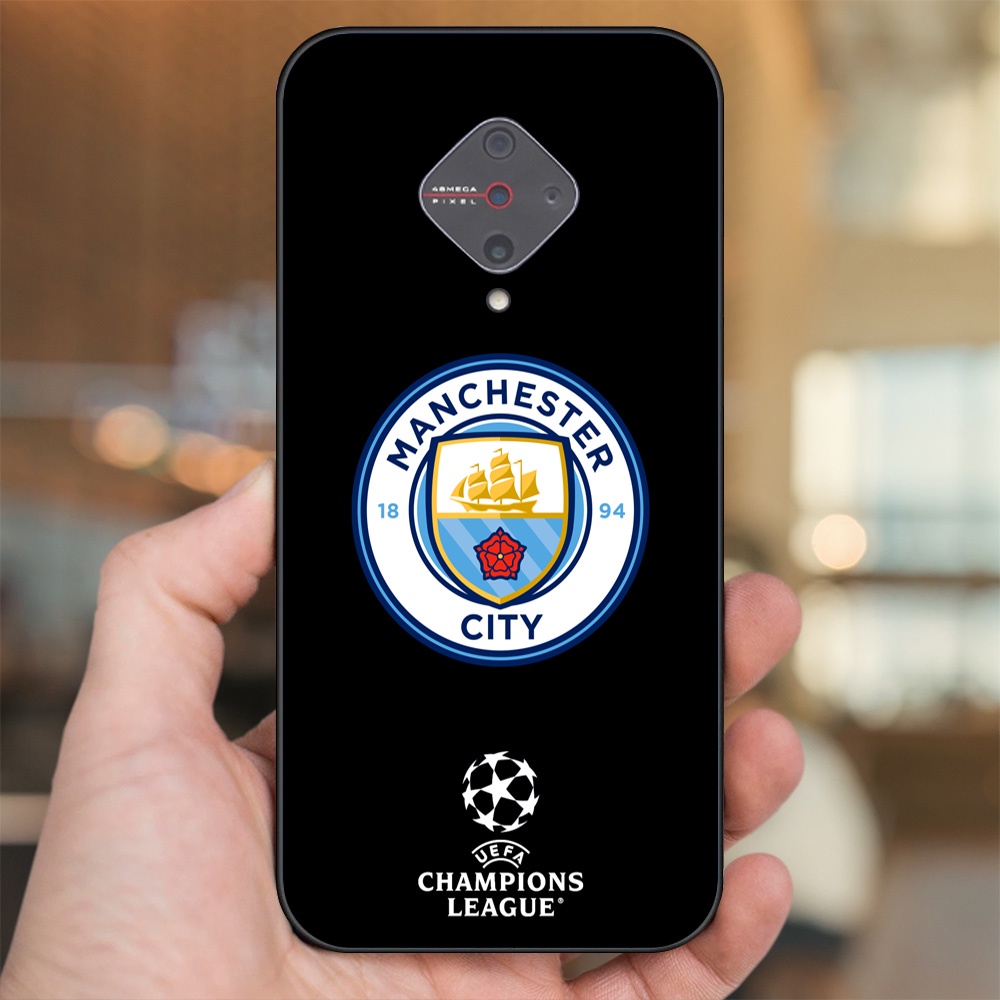 Ốp lưng Vivo S1 Pro viền đen in hình Manchester City MC