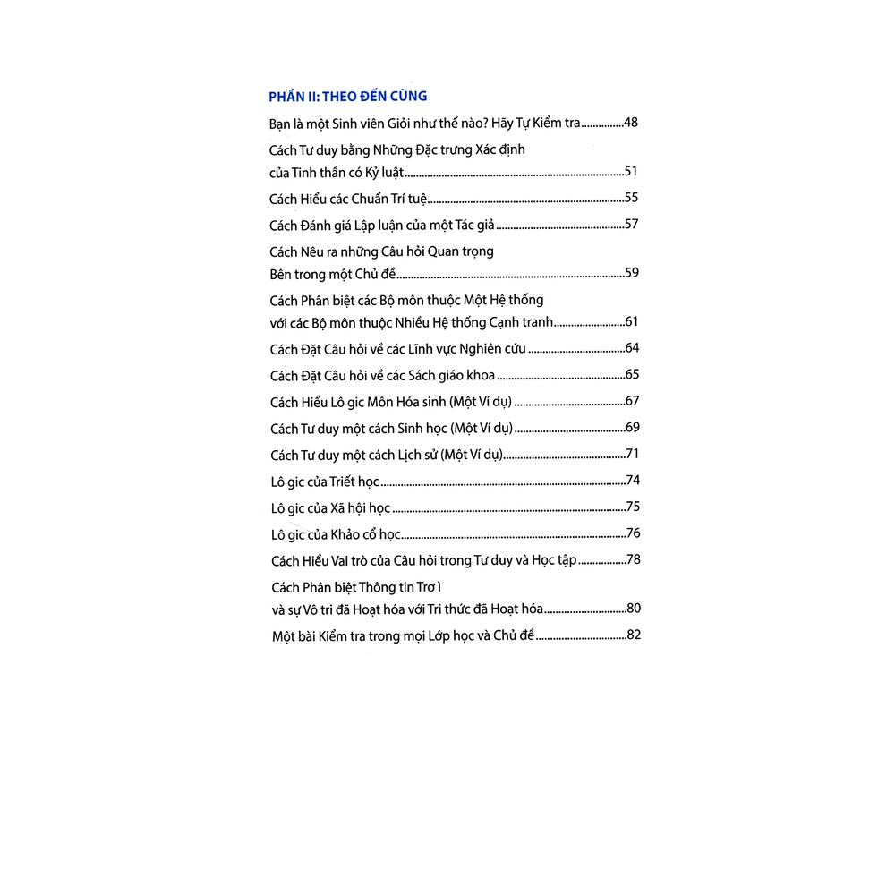Sách cẩm nang tư duy học tập và nghiên cứu