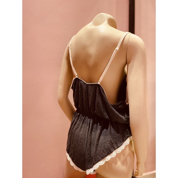 [Xuất Xịn] Jumpsuit Đồ Liền Thân Chất Thun Phối Ren Siêu Mềm Mịn Kiểu Sexy S M