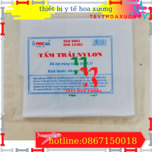 [Hàng Chính Hãng] Tấm trải Nylon Phúc Hà Dùng Trong Y Tế, Thẩm Mỹ