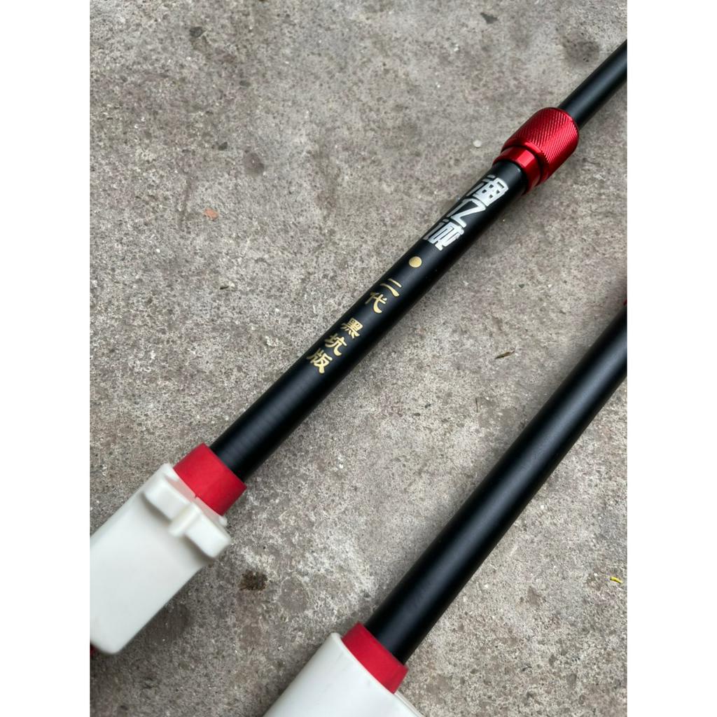 Gậy vẩy trục câu đài câu đơn dài 1,3m thu gọn 95cm