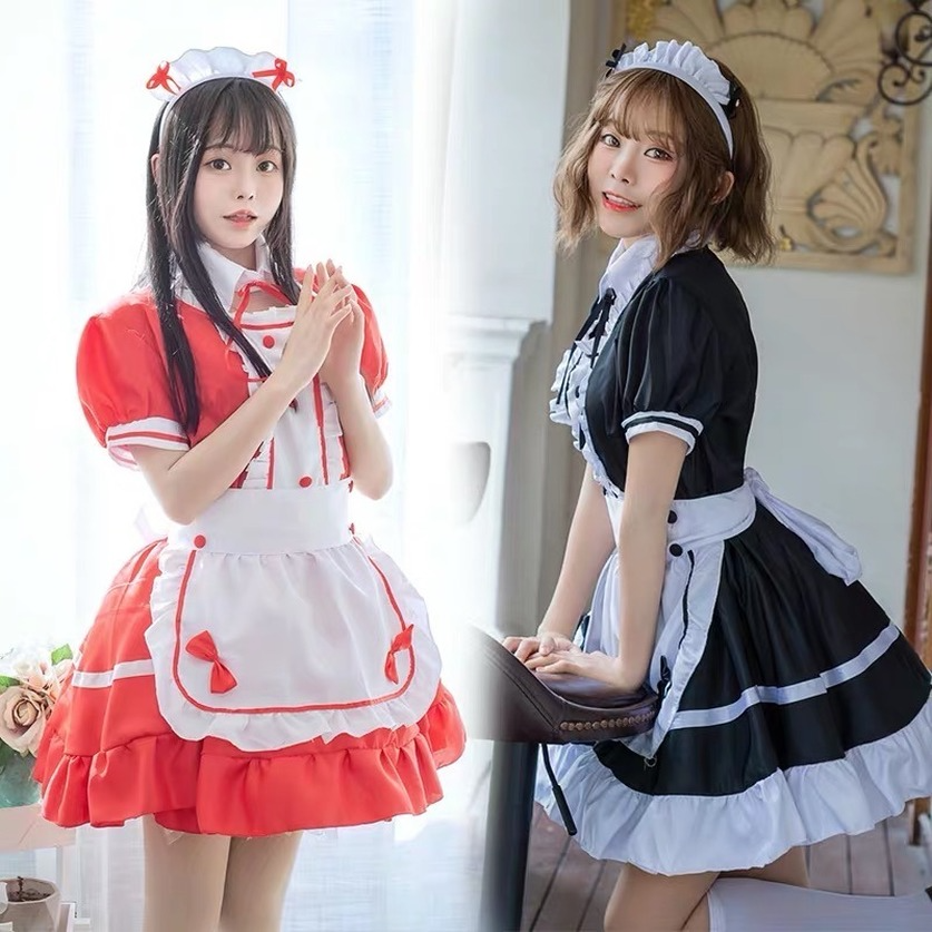 【100%NEW】Trang phục Hầu gái  maid neko Halloween costume cosplay