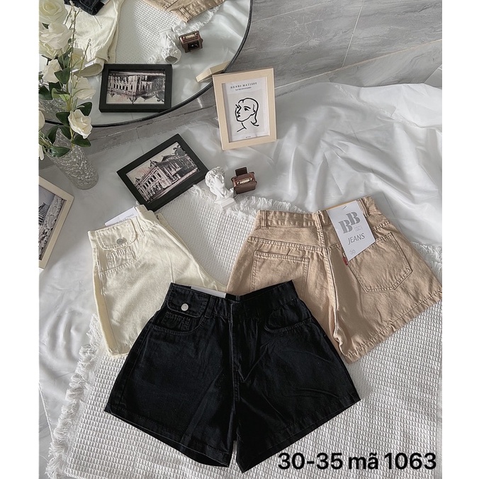 Quần Short Kaki Nữ Bigsize Phối Túi Nắp Thời Trang Chất Mềm Mịn Ms1063