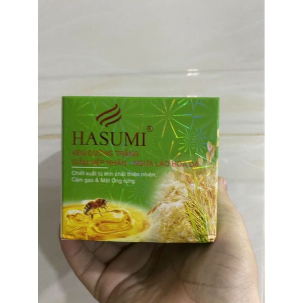 Kem Hasumi dưỡng trắng giữ ẩm se khít lỗ chân lông 25g