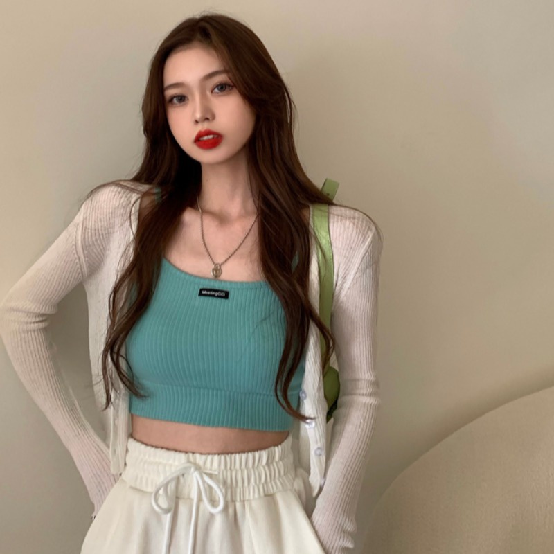 Áo Bra Hai Dây Cotton Cao Cấp Co Dãn Gợi Cảm DAN L&amp;U 6703