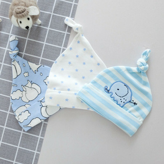 Set 3 mũ MomCare xuất dư cho bé trai/bé gái 1-6 tháng