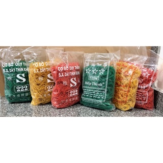 1KG DÂY THUN (XANH - VÀNG - ĐỎ)