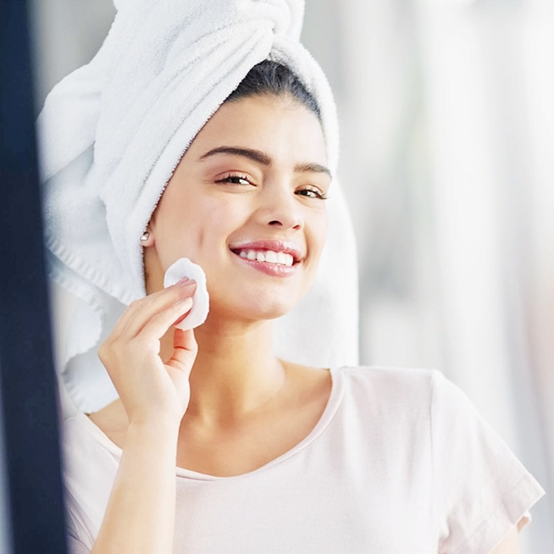 [Hàng mới về] Bông Tẩy Trang Bằng Cotton Tre Mềm Mại Hai Mặt Cao Cấp