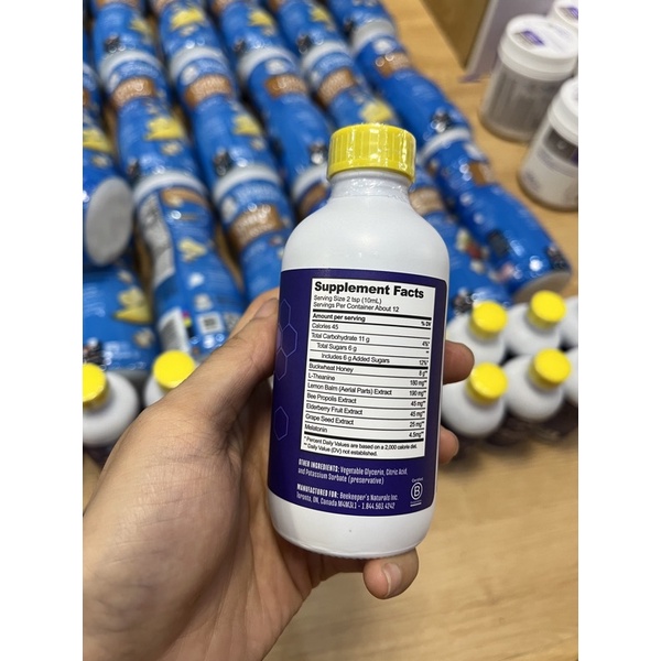 (Date 2/2024) Siro ho , viêm họng Beekeeper’s B.Better Cough Syrup 118ml