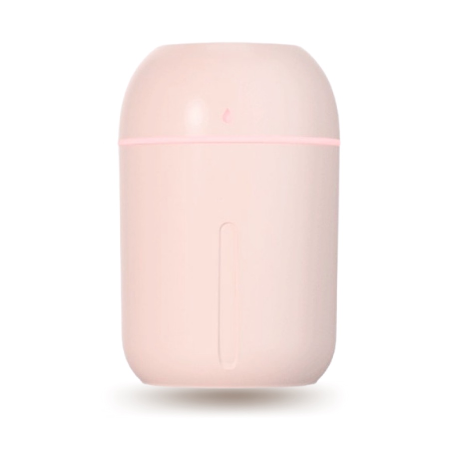 Máy Xông Tinh Dầu Mini Dung Tích 330ml, 3 Màu Xanh Hồng Trắng, Khuếch Tán Tinh Dầu Cấp Ẩm Thanh Lọc Không Khí Cao Cấp