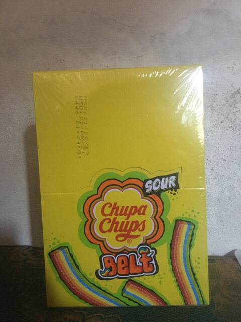 kẹo dẻo chupa chups sour belt 32 dây