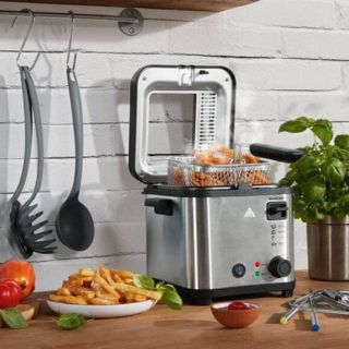 NỒI CHIÊN NGẬP DẦU SILVERCREST MINI 2IN1