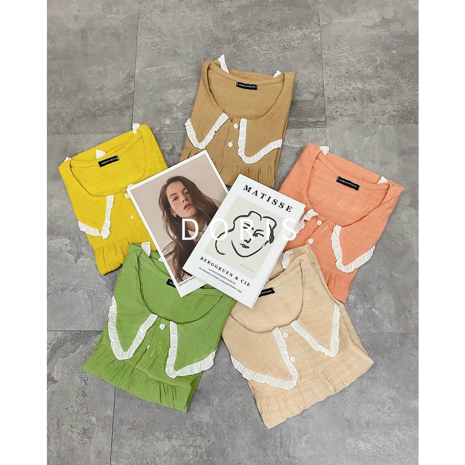 Đồ Bộ Bầu đùi mặc nhà đẹp mùa hè giá rẻ xinh xắn dễ thương .chất liệu đũi lạnh mềm mát.(Có thun chỉnh bụng)