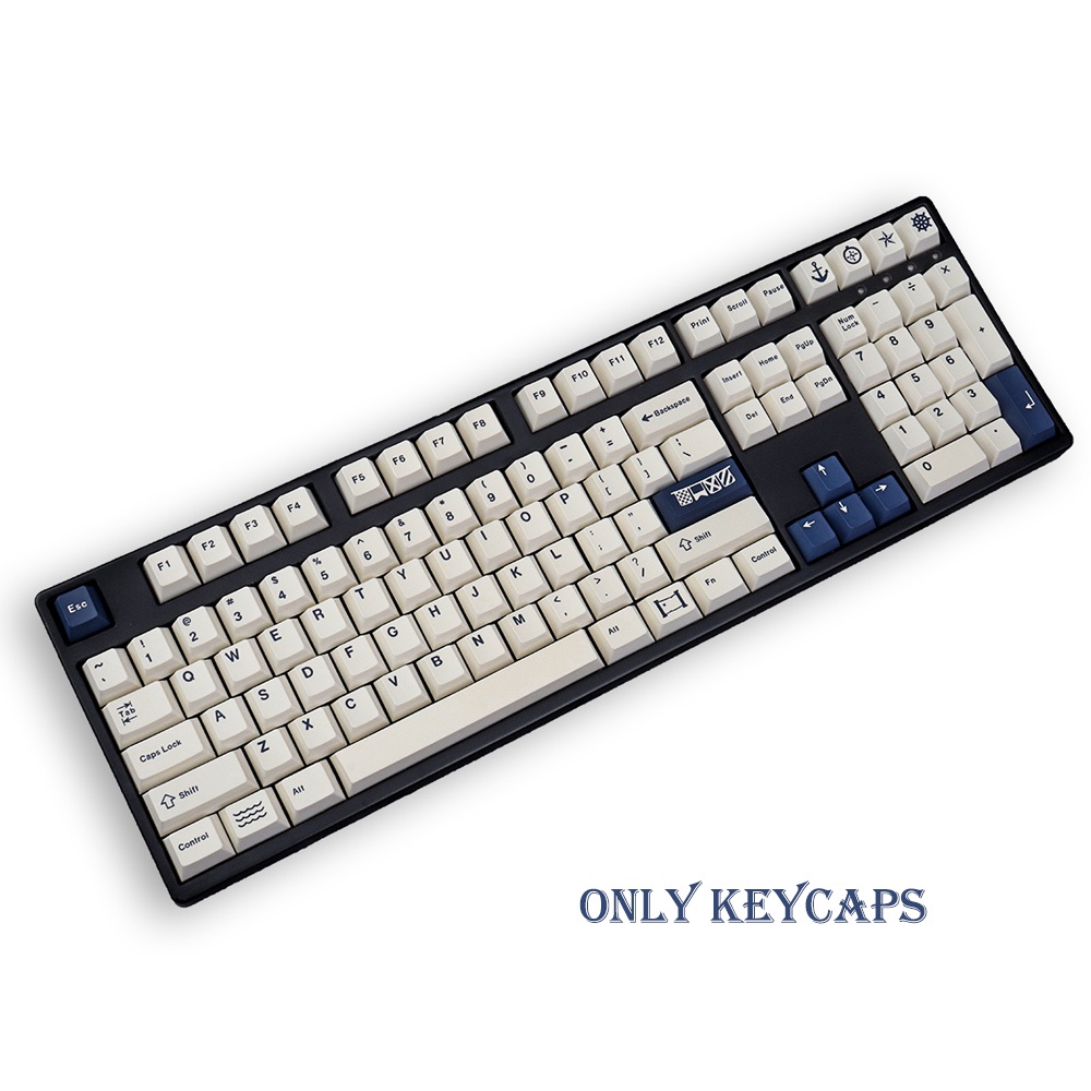 Bàn Phím Cơ Gmk Seafarer PBT 130 Dành Cho Cherry MX