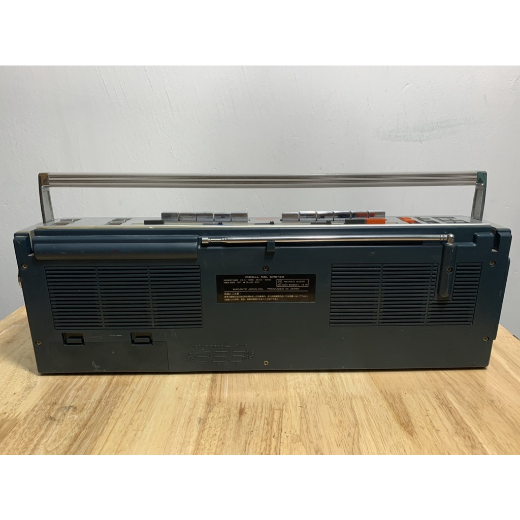 Bán Em đài cassette cổ Marantz CRS - 52 hàng khủng hát tốt hàng bãi nhật về ngoại hình đài rất đẹp đài cũ có vài vết trầ