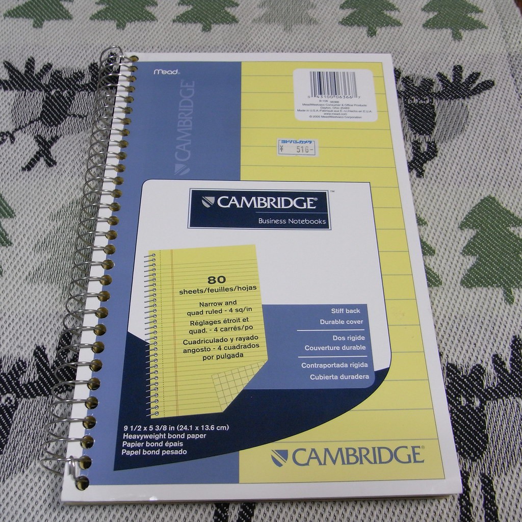 Sổ tay cỡ lớn Cambridge