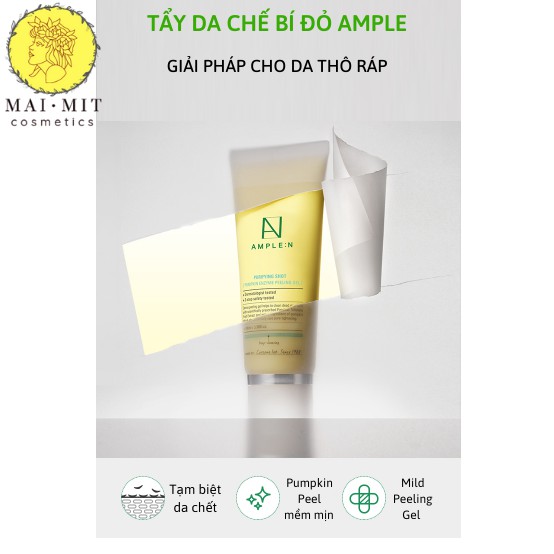 Tẩy da chết Enzym Bí đỏ Ample:n 100ml cho da nhạy cảm