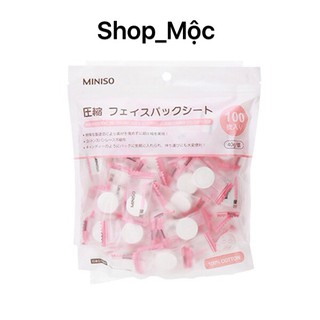 Mặt Nạ Nén MiNiSo 100 viên Nhật Bản