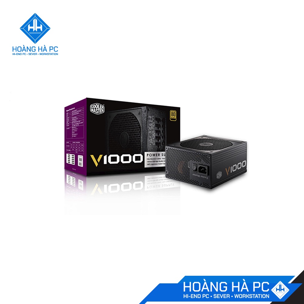 Nguồn Cooler Master V1000 1000W (80 Plus Gold/Full Modular)