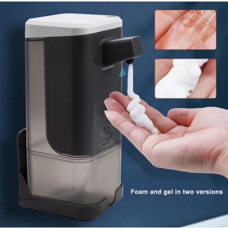 Set 2 Bình Đựng Xà Phòng Rửa Tay Cảm Biến Hồng Ngoại 600ml