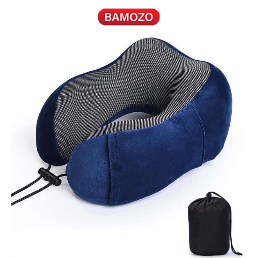 Gối chữ u cao su non Bamozo cao cấp