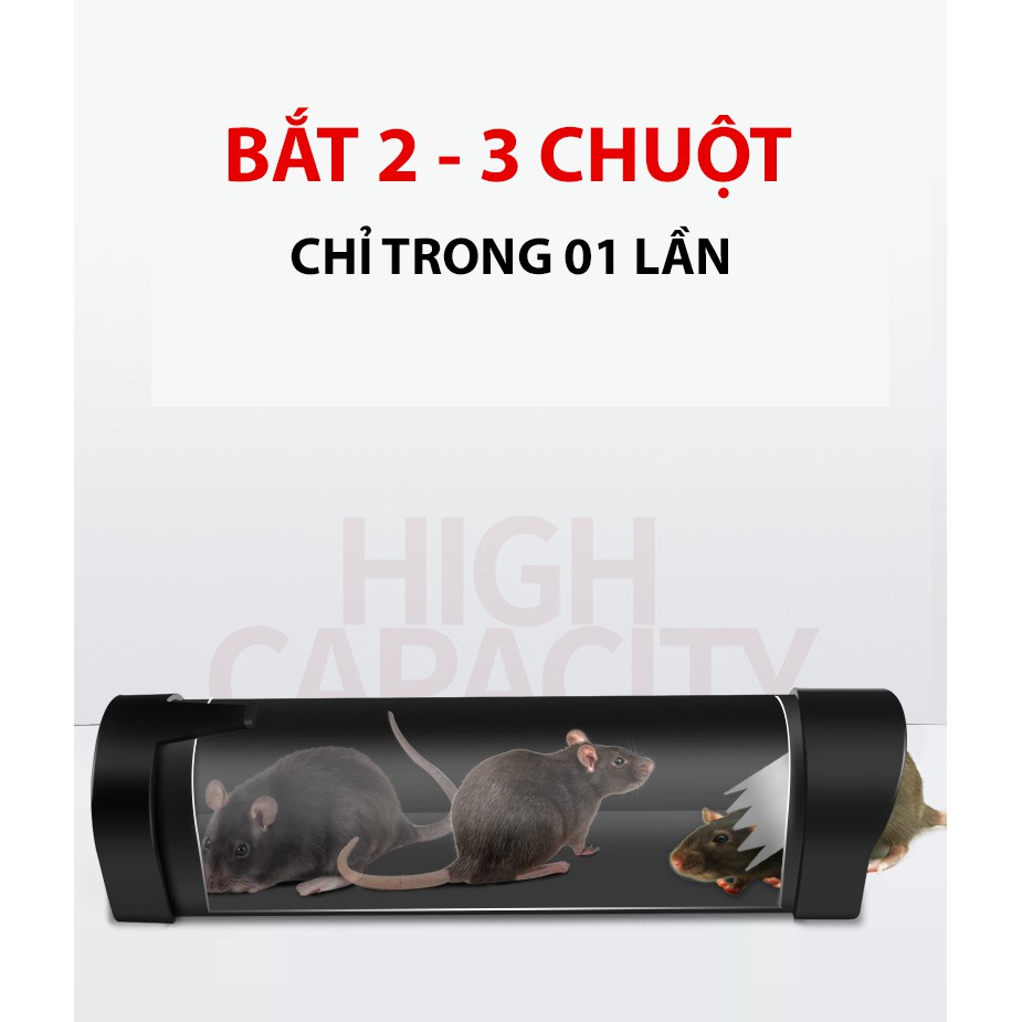 Bẫy Chuột Thông Minh Không Dùng Lò Xo An Toàn Tuyệt Đối