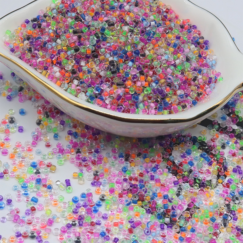 Túi 300-1800 Hạt Xâu Chuỗi Làm Trang Sức Thủ Công 2-4mm