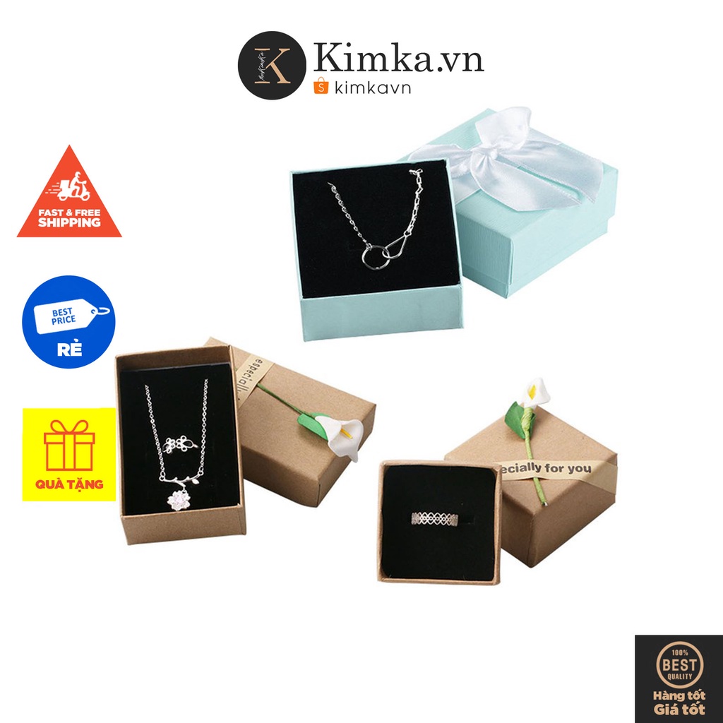 (0148) Hộp Đựng Trang Sức Giấy Craft Xinh Xắn
