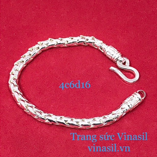 Lắc tay nam 4 chỉ 6