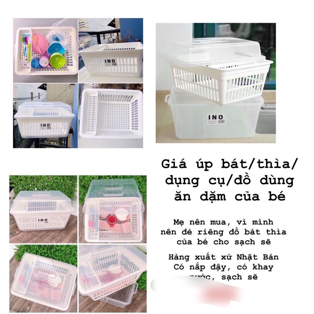 Giá úp bát Inomata cho bé