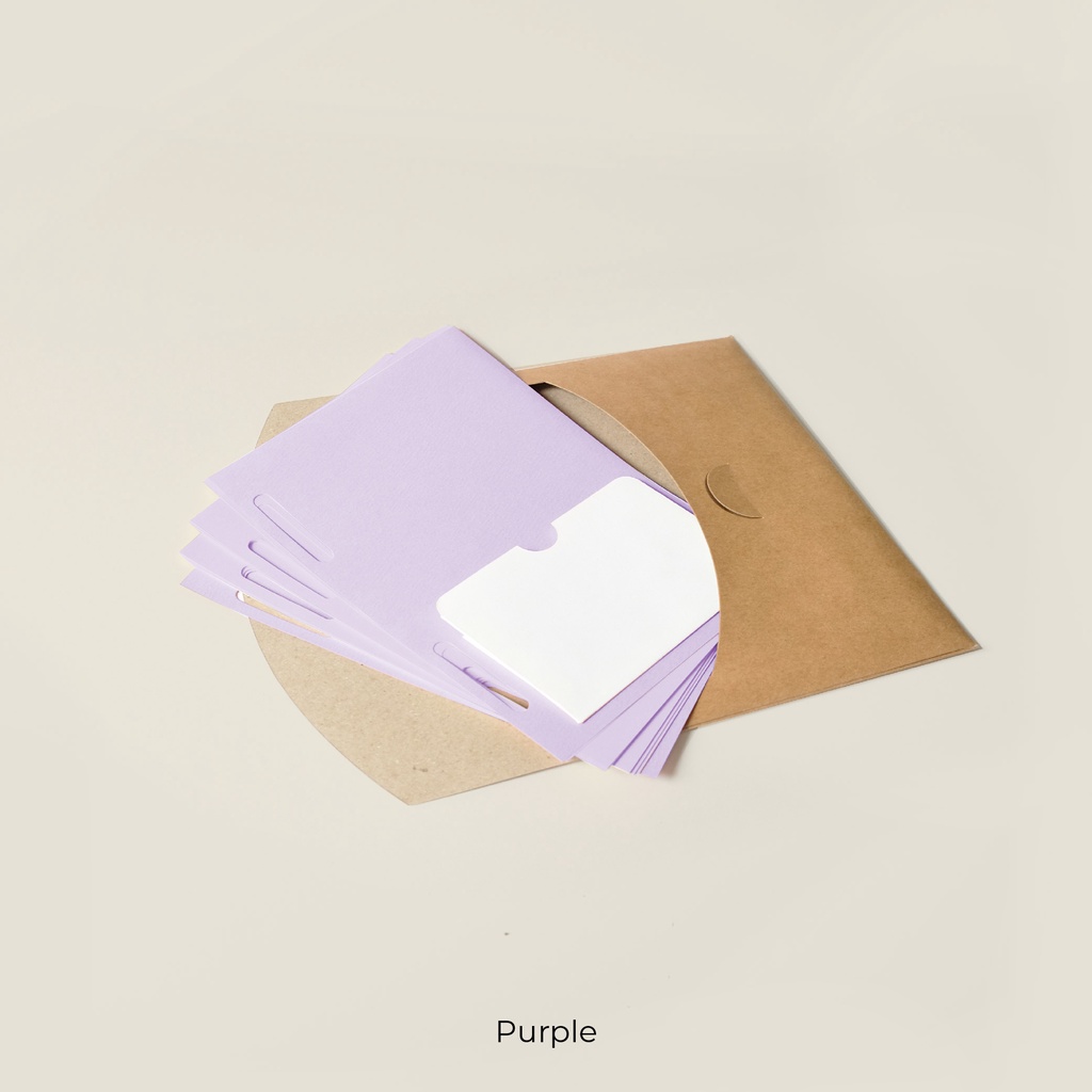 Bìa Màu Phân Trang Refill A5 với Ngăn Đựng Đa Năng 6 tờ - Ruột sổ còng