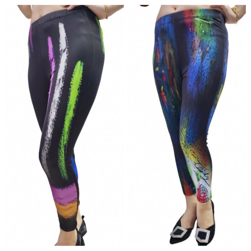 Quần legging Thun Lạnh In 3D Nữ 45kg -60kg sale80