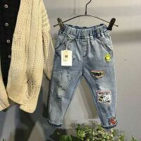 Quần jean bụi phủi cho bé trai và gái 15-27kg