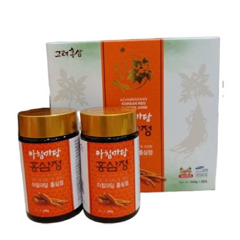 [ Hàng Chuẩn ] Cao Hồng Sâm Achimmadang Hàn Quốc, Hộp 2 Lọ * 240g, Giúp Bồi Bổ Nâng Cao Sức Khỏe Toàn Diện