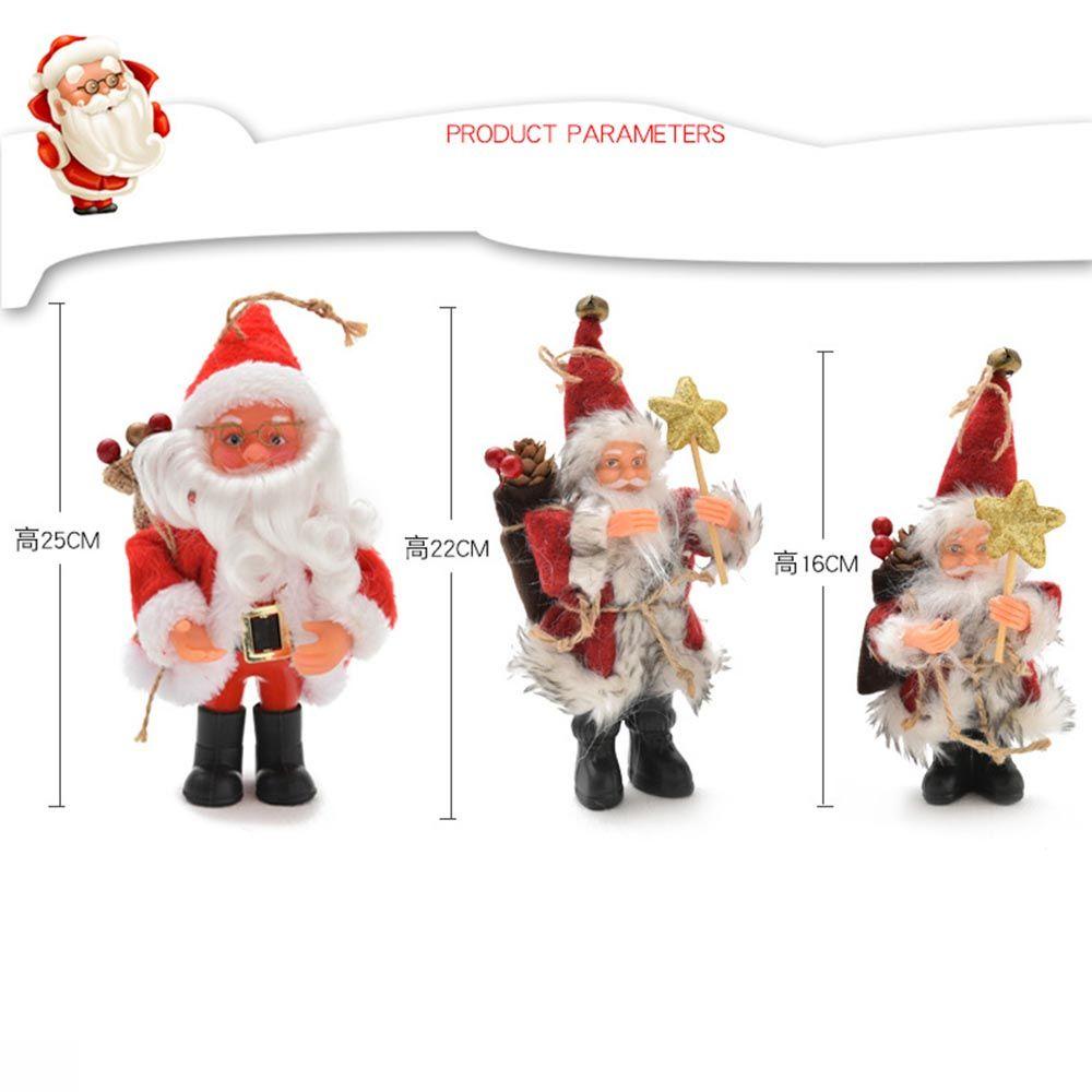 Búp Bê Hình Ông Già Noel Trang Trí Giáng Sinh