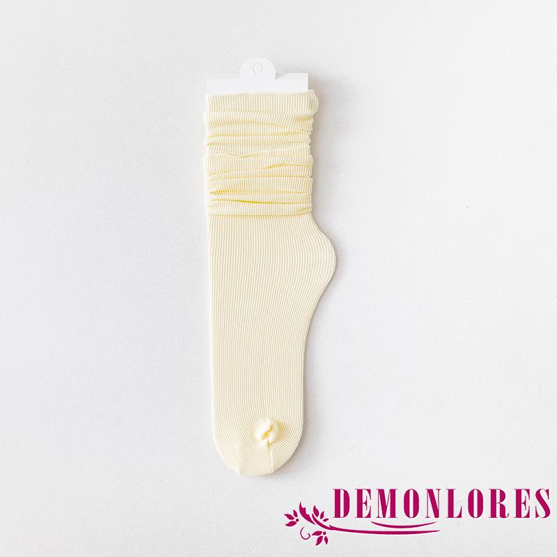 Đôi Vớ Dài Siêu Mỏng Mềm Mại Co Giãn Màu Trơn Dành Cho Nữ