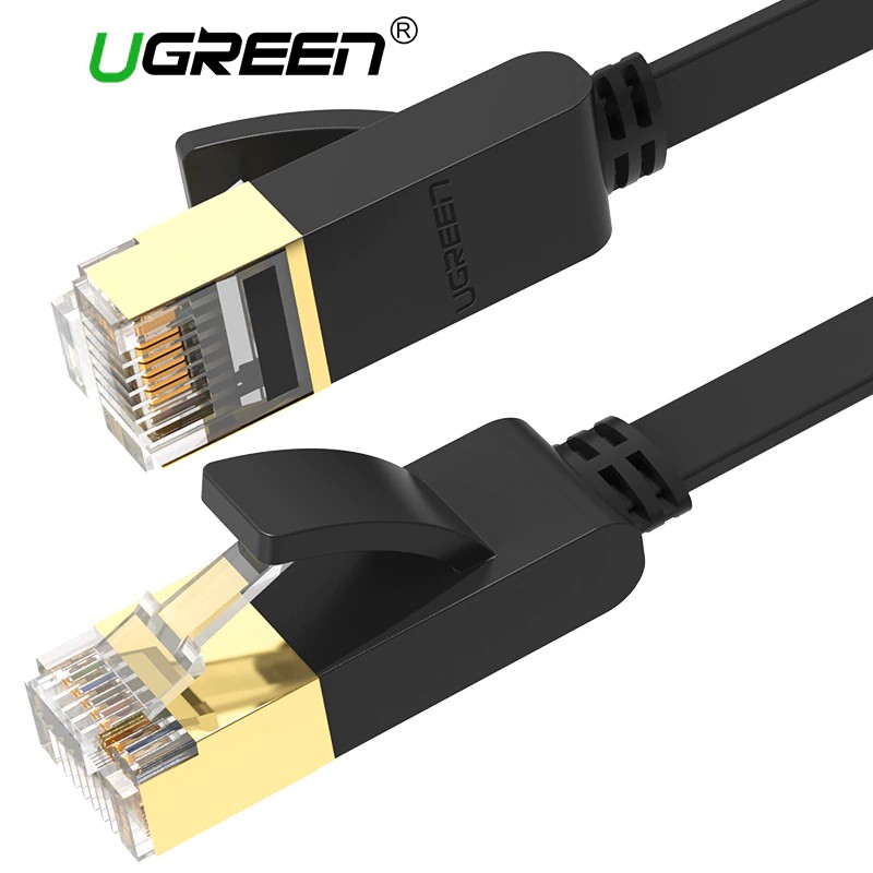 Cáp mạng Ugreen 0.5M/1M/1.5M/2M/3M/5M/8M/10M Cat7 cho Router/Modem/Máy tính/Laptop/TV Box