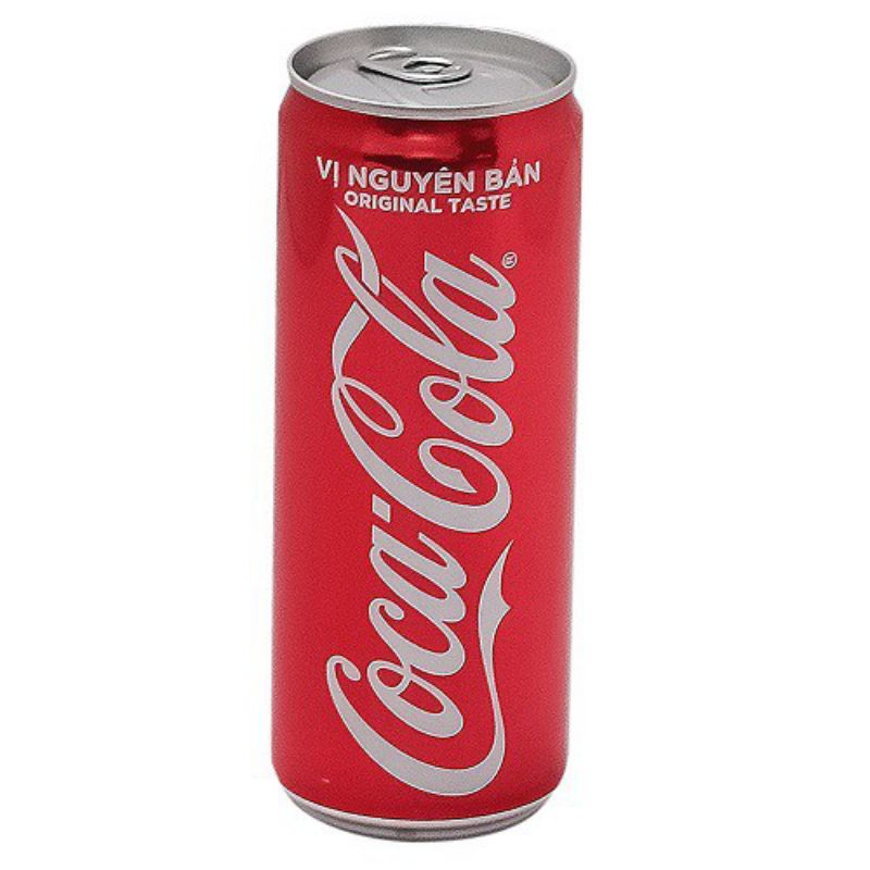 THÙNG COCA COLA LON - 330ML X 24 LON