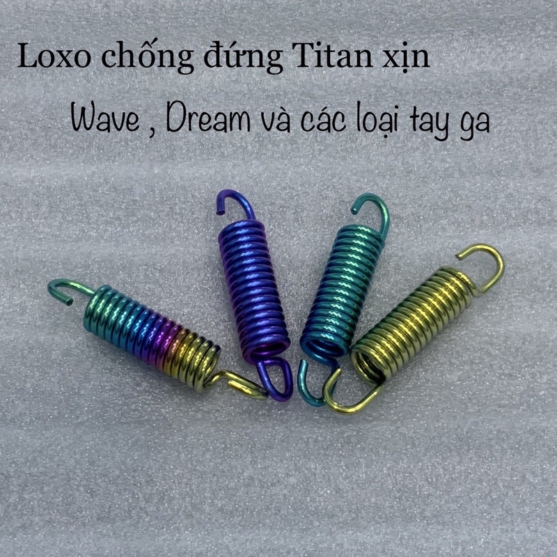 Lò Xo Chân Chống Titan Gr5, Chống Nghiêng Xe Số, Chống Nghiêng Xe Tay Ga…