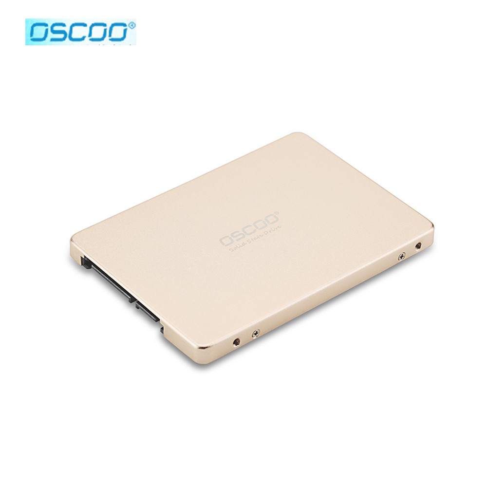 Ổ cứng SSD OSCOO 128GB SATA III 2.5 inch - tốc độ đọc 550MB/s (Gold)