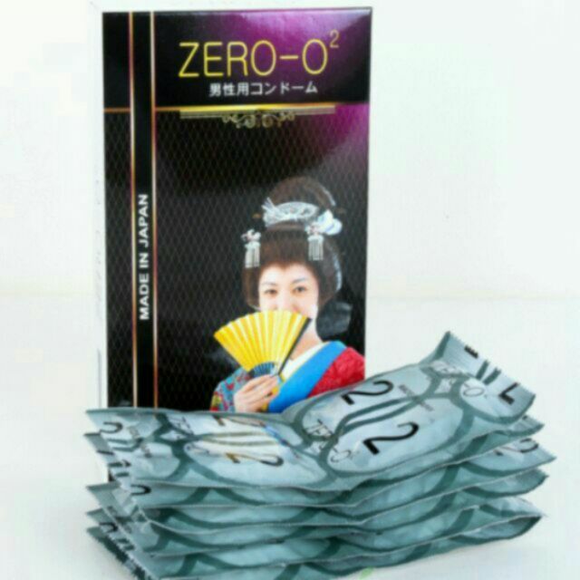 Bao cao su Zero O2 Nhật Bản Hộp 10 chiếc