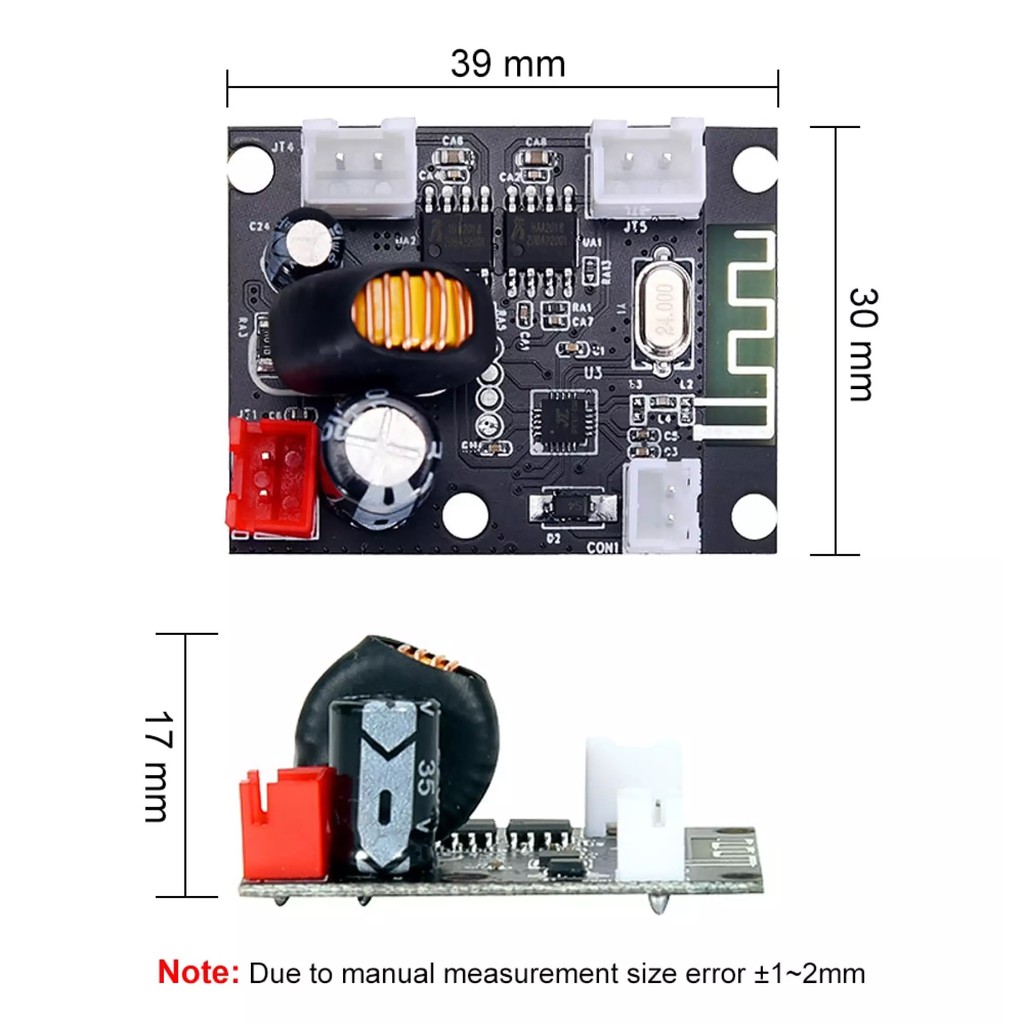 [AIYIMA]Mạch Khuếch Đại Công Suất Âm Thanh 2x5W Có APP điều chỉnh EQ