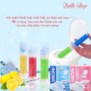 Hộp 2 gel tẩy bồn cầu nhật bản hương tự nhiên