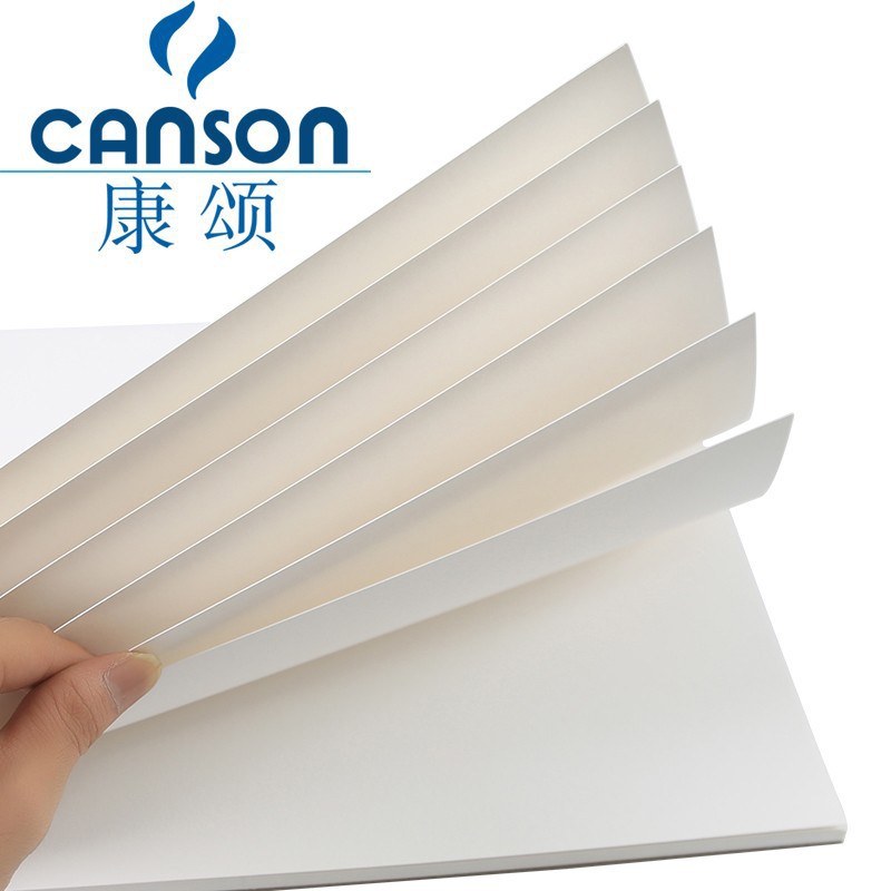 GIẤY VẼ CANSON PHÁP A3/A4 tập 10 tờ