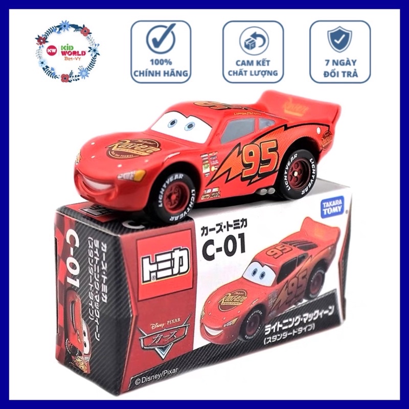 Xe mô hình Tomica Box Cars-Lightning McQueen C-01. MS: 718.