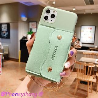 Ốp Điện Thoại Dạng Túi Xách Có Dây Xích Đeo Chéo Cho iPhone 11 Pro XS Max X XR 7 8 6 6s Plus 5s iPhoneSE 2020