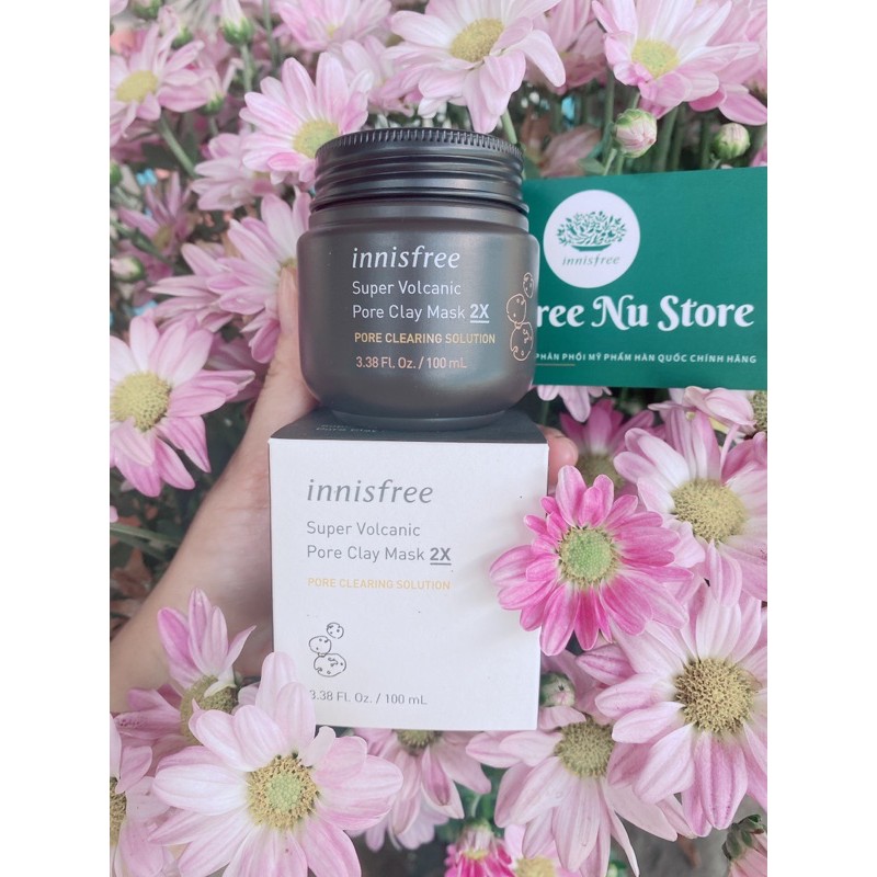 Mặt Nạ Đất Sét Innisfree Super Volcanic Pore Clay Mask 2x - Innisfree Nu Store